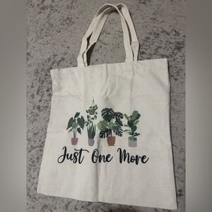 Plant Canvas Tote Bag